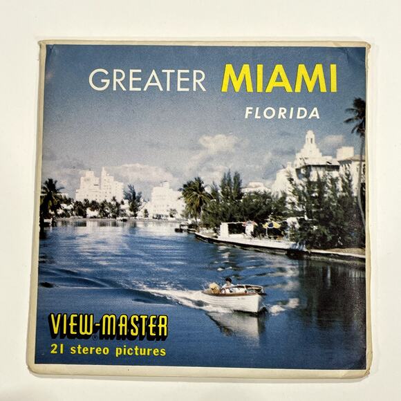 View Master Packet A 963 Greater Miami, Florida - Picture 1 of 7